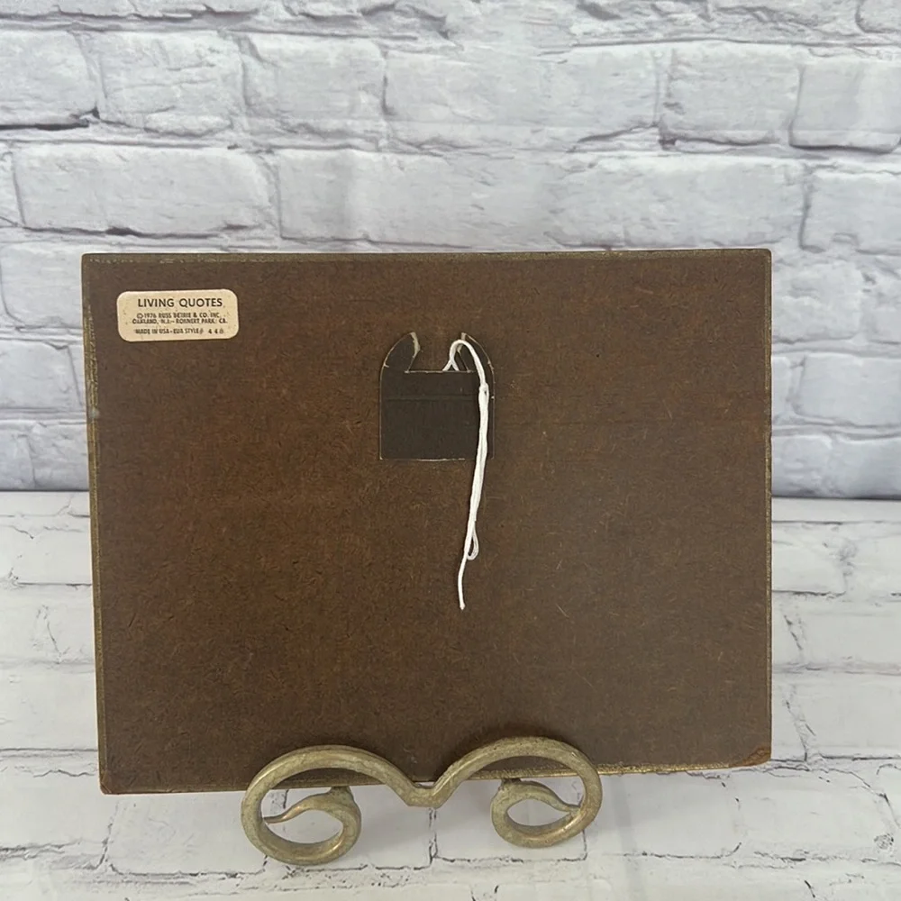 GRANDMA SiGN Living Quotes 1976 Russ Bertie & Co child room decor
